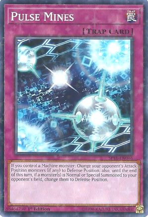 Pulse Mines (Starfoil) (SP18-EN046) - Star Pack VRAINS 1st Edition - Premium Yugioh Single from Konami - Just $0.26! Shop now at Game Crave Tournament Store
