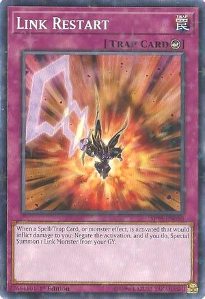 Link Restart (Starfoil) (SP18-EN050) - Star Pack VRAINS 1st Edition - Premium Yugioh Single from Konami - Just $0.08! Shop now at Game Crave Tournament Store
