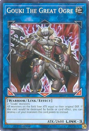 Gouki The Great Ogre (SP18-EN034) - Star Pack VRAINS 1st Edition - Premium Yugioh Single from Konami - Just $0.25! Shop now at Game Crave Tournament Store