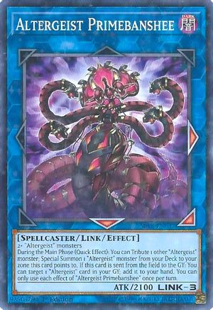 Altergeist Primebanshee (Starfoil) (SP18-EN037) - Star Pack VRAINS 1st Edition - Premium Yugioh Single from Konami - Just $0.34! Shop now at Game Crave Tournament Store
