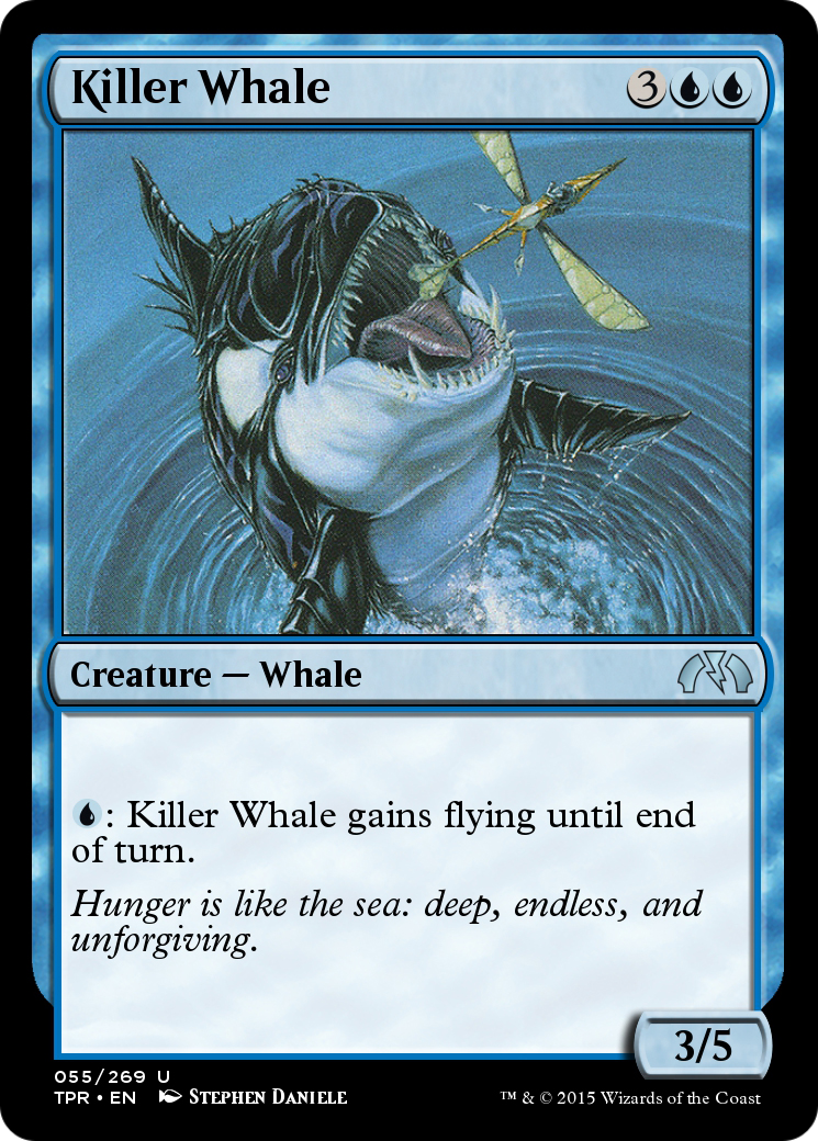 Killer Whale (TPR-055) - Tempest Remastered - Premium MTG Single from Wizards of the Coast - Just $0! Shop now at Game Crave Tournament Store