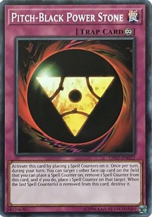 Pitch-Black Power Stone (OP07-EN022) - OTS Tournament Pack 7 Unlimited - Premium Yugioh Single from Konami - Just $0.25! Shop now at Game Crave Tournament Store