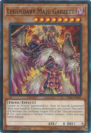 Legendary Maju Garzett (SR06-EN009) - Structure Deck: Lair of Darkness 1st Edition - Premium Yugioh Single from Konami - Just $0.25! Shop now at Game Crave Tournament Store