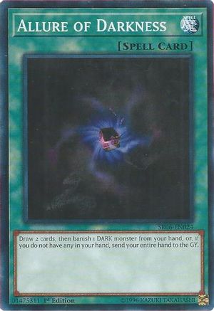 Allure of Darkness (SR06-EN024) - Structure Deck: Lair of Darkness 1st Edition - Premium Yugioh Single from Konami - Just $0.35! Shop now at Game Crave Tournament Store