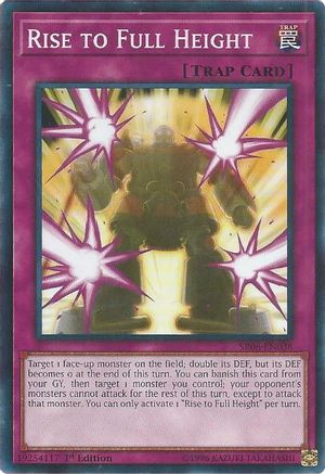 Rise to Full Height (SR06-EN038) - Structure Deck: Lair of Darkness 1st Edition - Premium Yugioh Single from Konami - Just $0.45! Shop now at Game Crave Tournament Store