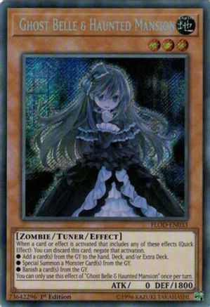 Ghost Belle & Haunted Mansion (FLOD-EN033) - Flames of Destruction 1st Edition - Premium Yugioh Single from Konami - Just $8.89! Shop now at Game Crave Tournament Store