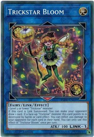 Trickstar Bloom (FLOD-EN039) - Flames of Destruction 1st Edition - Premium Yugioh Single from Konami - Just $0.25! Shop now at Game Crave Tournament Store