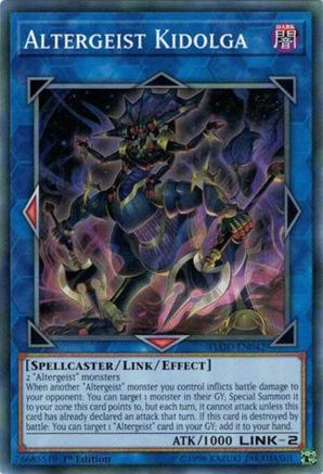 Altergeist Kidolga (FLOD-EN042) - Flames of Destruction Unlimited - Premium Yugioh Single from Konami - Just $0.25! Shop now at Game Crave Tournament Store