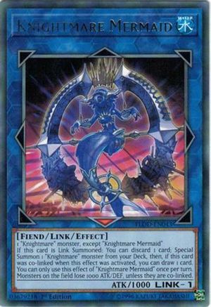 Knightmare Mermaid (FLOD-EN043) - Flames of Destruction Unlimited - Premium Yugioh Single from Konami - Just $0.26! Shop now at Game Crave Tournament Store