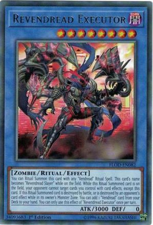 Revendread Executor (FLOD-EN082) - Flames of Destruction 1st Edition - Premium Yugioh Single from Konami - Just $0.25! Shop now at Game Crave Tournament Store