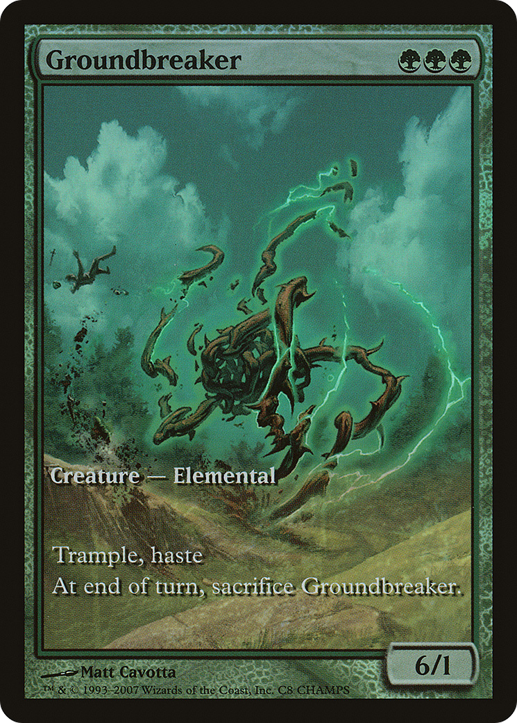 Groundbreaker (PCMP-008) - Champs and States Foil - Premium MTG Single from Wizards of the Coast - Just $31.99! Shop now at Game Crave Tournament Store