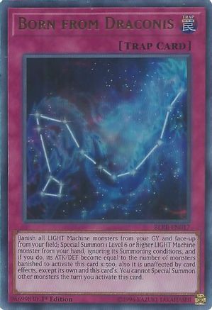 Born from Draconis (BLRR-EN017) - Battles of Legend: Relentless Revenge 1st Edition - Premium Yugioh Single from Konami - Just $0.25! Shop now at Game Crave Tournament Store