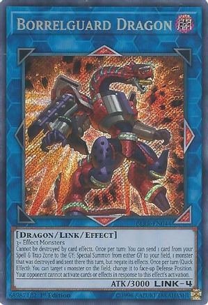 Borrelguard Dragon (BLRR-EN044) - Battles of Legend: Relentless Revenge 1st Edition - Premium Yugioh Single from Konami - Just $0.86! Shop now at Game Crave Tournament Store