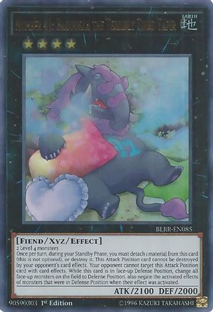 Number 41: Bagooska the Terribly Tired Tapir (BLRR-EN085) - Battles of Legend: Relentless Revenge 1st Edition - Premium Yugioh Single from Konami - Just $2.66! Shop now at Game Crave Tournament Store