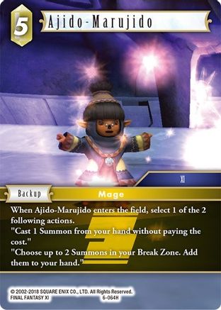 Ajido-Marujido (OPUS VI) Foil - Premium Final Fantasy Single from Opus VI - Just $0.59! Shop now at Game Crave Tournament Store