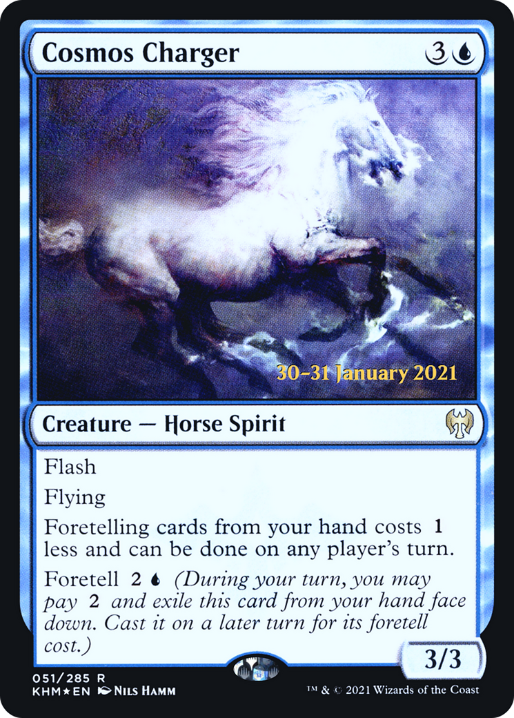 Cosmos Charger (PKHM-51S) - Kaldheim Promos Foil - Premium MTG Single from Wizards of the Coast - Just $0.12! Shop now at Game Crave Tournament Store
