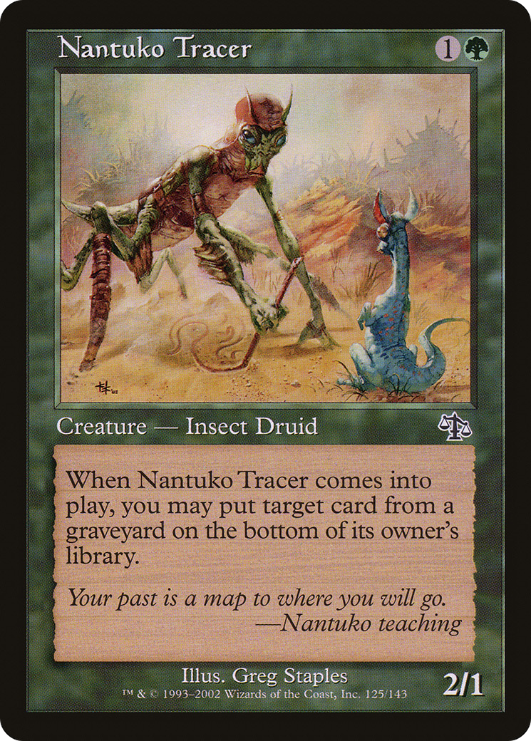 Nantuko Tracer (JUD-125) - Judgment Foil - Premium MTG Single from Wizards of the Coast - Just $0.13! Shop now at Game Crave Tournament Store