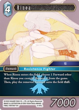 Rinoa (OPUS VI) - Premium Final Fantasy Single from Opus VI - Just $6.48! Shop now at Game Crave Tournament Store