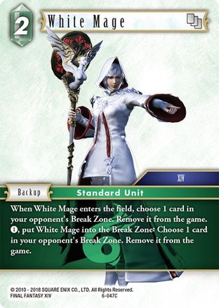 White Mage (OPUS VI) - Premium Final Fantasy Single from Opus VI - Just $0.08! Shop now at Game Crave Tournament Store