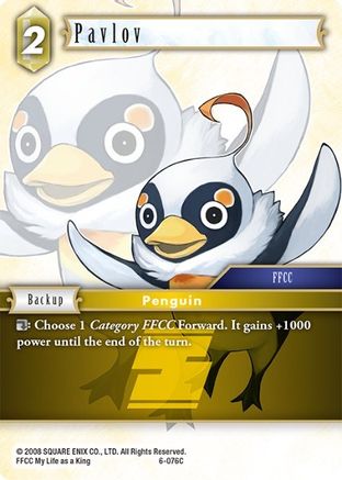 Pavlov (OPUS VI) Foil - Premium Final Fantasy Single from Opus VI - Just $0.26! Shop now at Game Crave Tournament Store