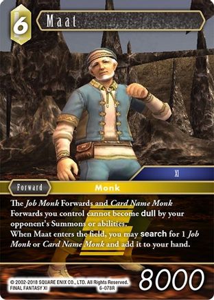 Maat (OPUS VI) - Premium Final Fantasy Single from Opus VI - Just $0.08! Shop now at Game Crave Tournament Store