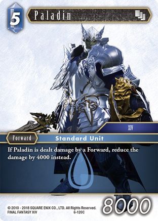 Paladin (OPUS VI) - Premium Final Fantasy Single from Opus VI - Just $0.25! Shop now at Game Crave Tournament Store