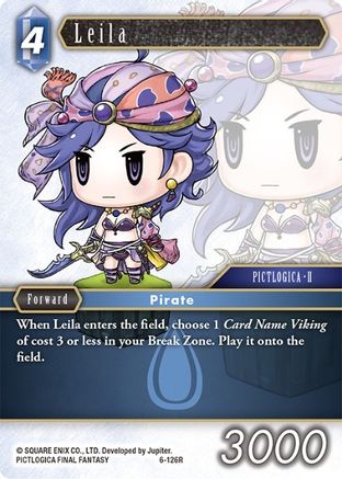 Leila (OPUS VI) Foil - Premium Final Fantasy Single from Opus VI - Just $0.87! Shop now at Game Crave Tournament Store