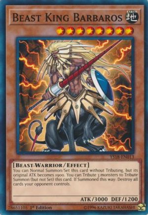 Beast King Barbaros (YS18-EN013) - Starter Deck: Codebreaker 1st Edition - Premium Yugioh Single from Konami - Just $0.25! Shop now at Game Crave Tournament Store