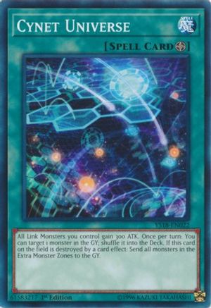 Cynet Universe (YS18-EN022) - Starter Deck: Codebreaker 1st Edition - Premium Yugioh Single from Konami - Just $0.25! Shop now at Game Crave Tournament Store
