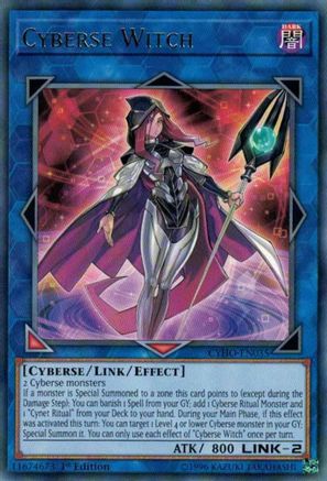 Cyberse Witch (CYHO-EN035) - Cybernetic Horizon 1st Edition - Premium Yugioh Single from Konami - Just $0.25! Shop now at Game Crave Tournament Store