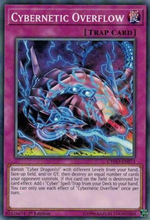 Cybernetic Overflow (CYHO-EN073) - Cybernetic Horizon 1st Edition - Premium Yugioh Single from Konami - Just $0.25! Shop now at Game Crave Tournament Store