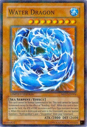 Water Dragon (MF02-EN004) - Mattel Action Figure Promos: Series 2 Limited - Premium Yugioh Single from Konami - Just $2.80! Shop now at Game Crave Tournament Store