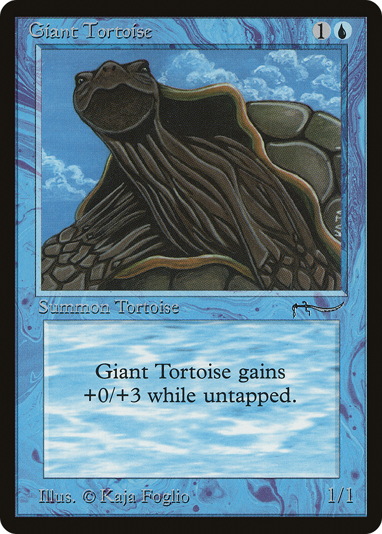 Giant Tortoise (ARN-15†) - Arabian Nights - Premium MTG Single from Wizards of the Coast - Just $4.52! Shop now at Game Crave Tournament Store