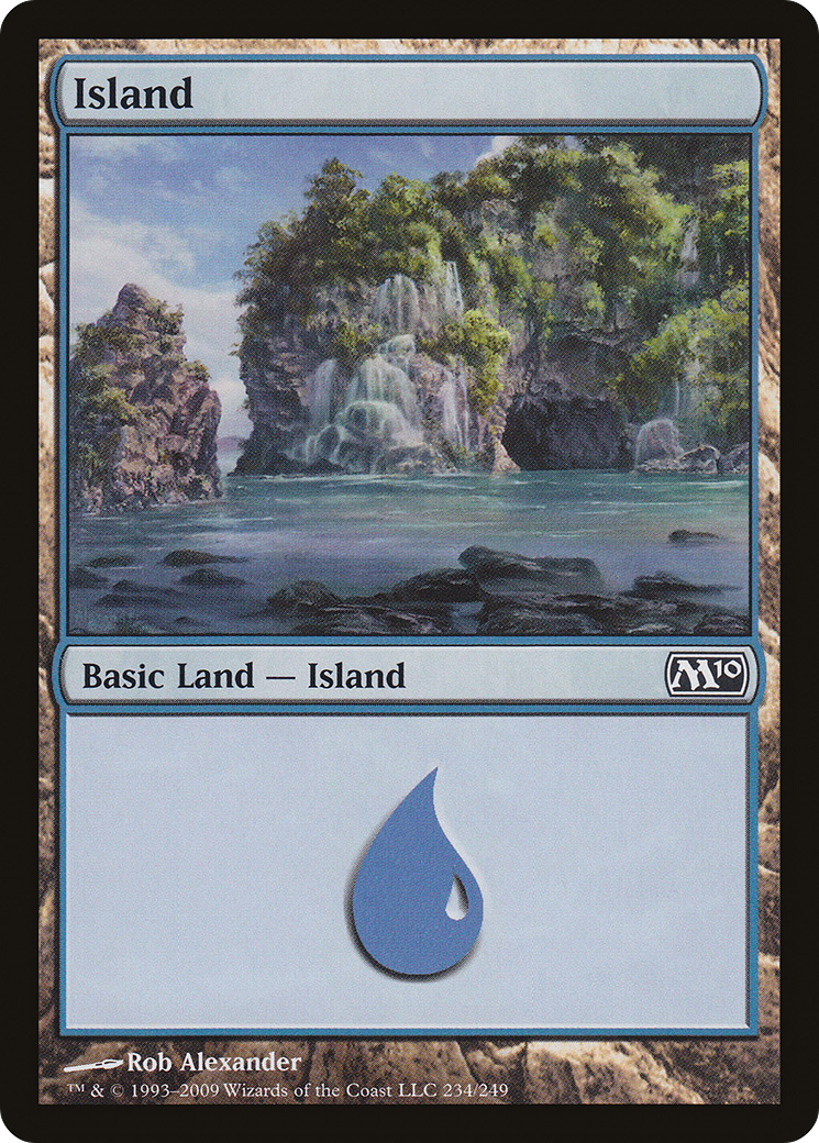 Island (M10-234) - Magic 2010 Foil - Premium MTG Single from Wizards of the Coast - Just $1.20! Shop now at Game Crave Tournament Store