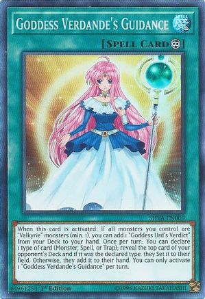 Goddess Verdande's Guidance (SHVA-EN009) - Shadows in Valhalla 1st Edition - Premium Yugioh Single from Konami - Just $0.25! Shop now at Game Crave Tournament Store