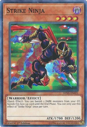 Strike Ninja (SHVA-EN021) - Shadows in Valhalla 1st Edition - Premium Yugioh Single from Konami - Just $0.25! Shop now at Game Crave Tournament Store