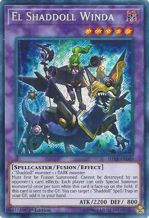 El Shaddoll Winda (SHVA-EN049) - Shadows in Valhalla 1st Edition - Premium Yugioh Single from Konami - Just $0.94! Shop now at Game Crave Tournament Store