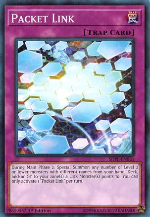 Packet Link (SDPL-EN031) - Structure Deck: Powercode Link 1st Edition - Premium Yugioh Single from Konami - Just $0.25! Shop now at Game Crave Tournament Store