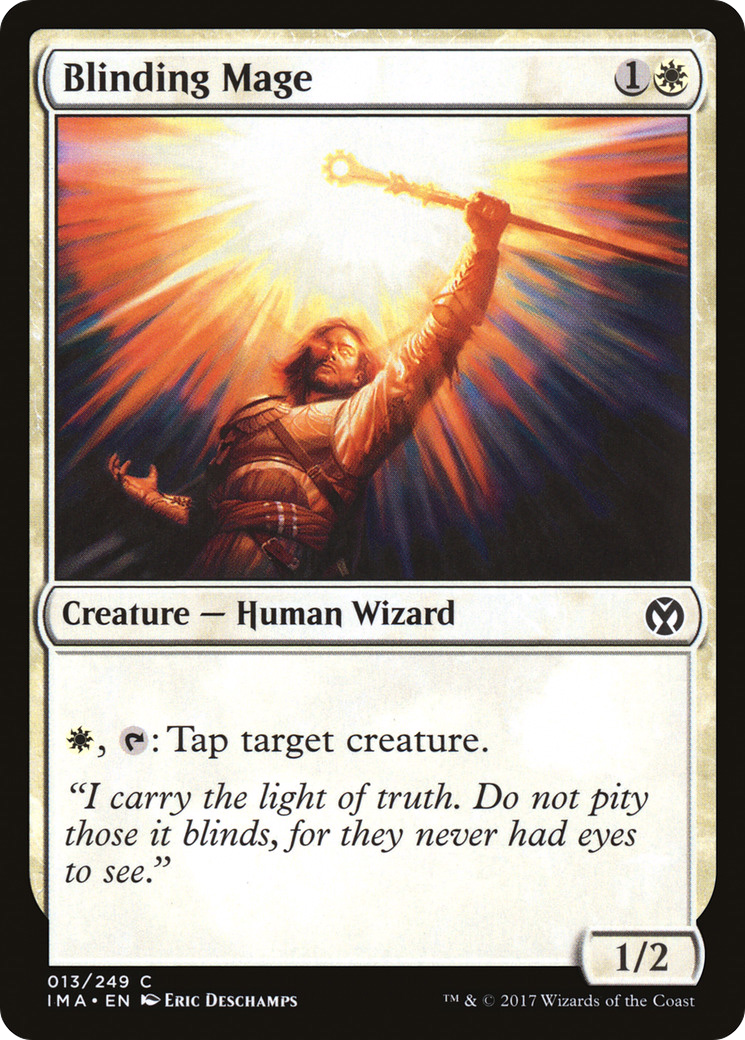 Blinding Mage (IMA-013) - Iconic Masters - Premium MTG Single from Wizards of the Coast - Just $0.25! Shop now at Game Crave Tournament Store