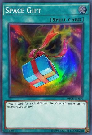 Space Gift (OP08-EN010) - OTS Tournament Pack 8 Unlimited - Premium Yugioh Single from Konami - Just $0.36! Shop now at Game Crave Tournament Store