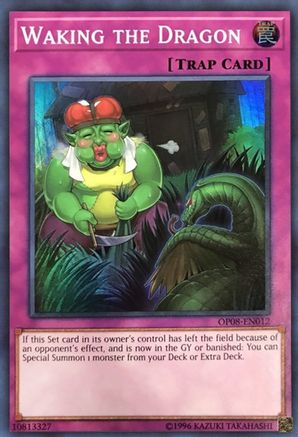 Waking the Dragon (OP08-EN012) - OTS Tournament Pack 8 Unlimited - Premium Yugioh Single from Konami - Just $0.42! Shop now at Game Crave Tournament Store