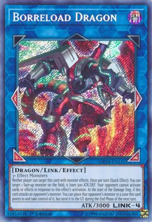 Borreload Dragon (MP18-EN131) - 2018 Mega-Tins Mega Pack 1st Edition - Premium Yugioh Single from Konami - Just $0.76! Shop now at Game Crave Tournament Store