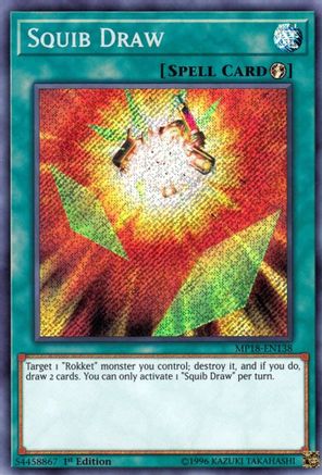 Squib Draw (MP18-EN138) - 2018 Mega-Tins Mega Pack 1st Edition - Premium Yugioh Single from Konami - Just $0.26! Shop now at Game Crave Tournament Store