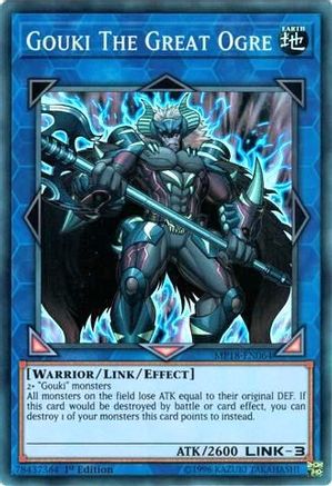 Gouki The Great Ogre (MP18-EN064) - 2018 Mega-Tins Mega Pack 1st Edition - Premium Yugioh Single from Konami - Just $0.25! Shop now at Game Crave Tournament Store