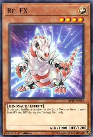 Re: EX (MP18-EN058) - 2018 Mega-Tins Mega Pack 1st Edition - Premium Yugioh Single from Konami - Just $0.09! Shop now at Game Crave Tournament Store