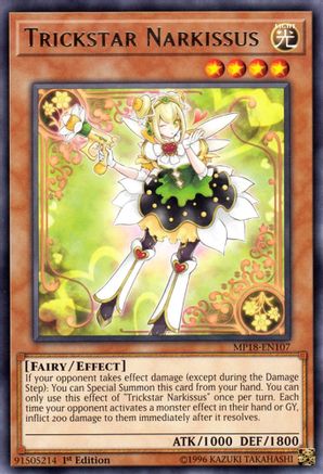 Trickstar Narkissus (MP18-EN107) - 2018 Mega-Tins Mega Pack 1st Edition - Premium Yugioh Single from Konami - Just $0.26! Shop now at Game Crave Tournament Store