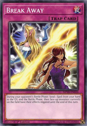 Break Away (MP18-EN020) - 2018 Mega-Tins Mega Pack 1st Edition - Premium Yugioh Single from Konami - Just $0.25! Shop now at Game Crave Tournament Store