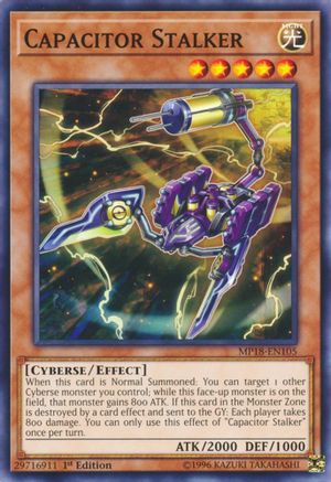 Capacitor Stalker (MP18-EN105) - 2018 Mega-Tins Mega Pack 1st Edition - Premium Yugioh Single from Konami - Just $0.25! Shop now at Game Crave Tournament Store