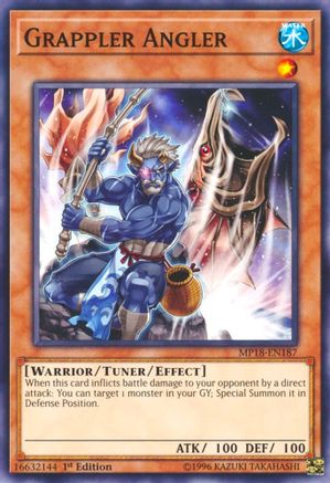 Grappler Angler (MP18-EN187) - 2018 Mega-Tins Mega Pack 1st Edition - Premium Yugioh Single from Konami - Just $0.25! Shop now at Game Crave Tournament Store