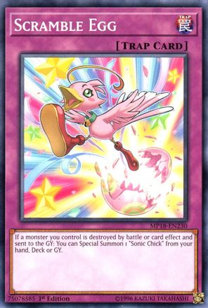 Scramble Egg (MP18-EN230) - 2018 Mega-Tins Mega Pack 1st Edition - Premium Yugioh Single from Konami - Just $0.25! Shop now at Game Crave Tournament Store